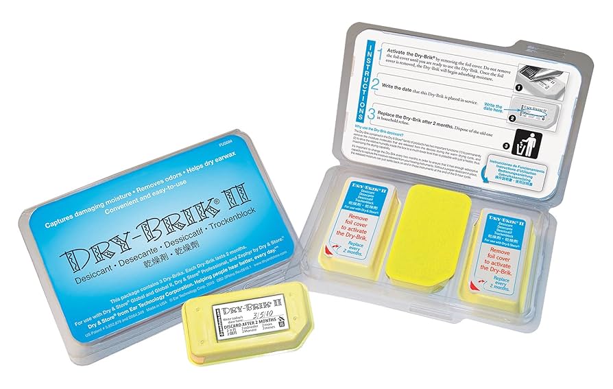 ドライアンドストア＋乾燥剤 Amazon.co.jp: ドライ&ストア補聴器乾燥剤 ドライブリック6個入